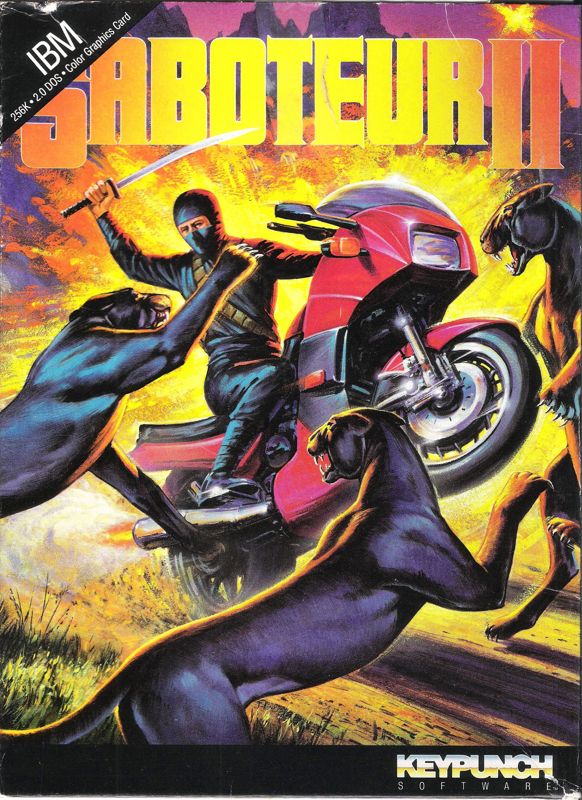 Front Cover for Saboteur II (DOS)