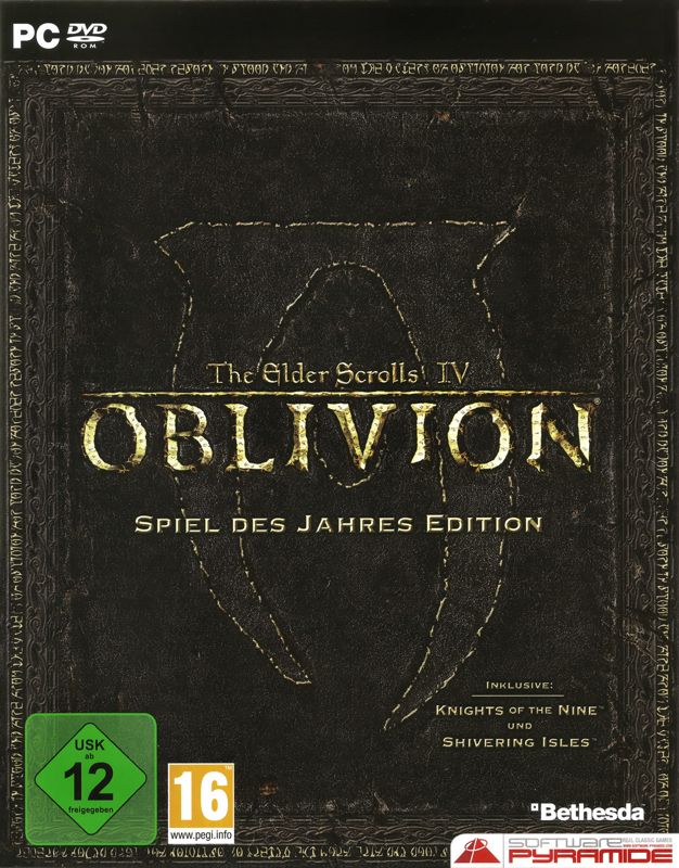 Front Cover for The Elder Scrolls IV: Oblivion - Game of the Year Edition (Windows) (Software Pyramide release)