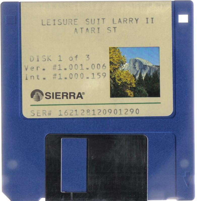 Media for Leisure Suit Larry Goes Looking for Love (In Several Wrong Places) (Atari ST) (Version #1.001.006): Disc 1 / 3