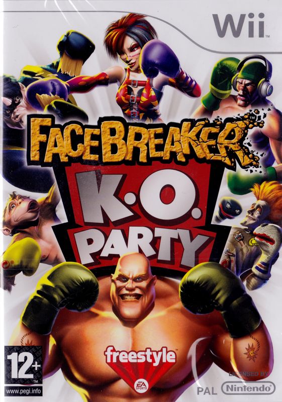 Front Cover for Facebreaker (Wii)