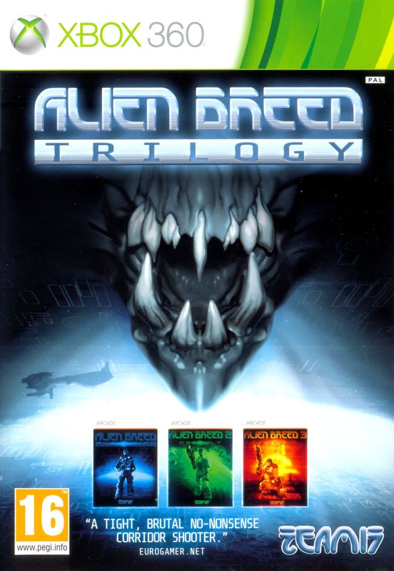 Front Cover for Alien Breed Trilogy (Xbox 360)