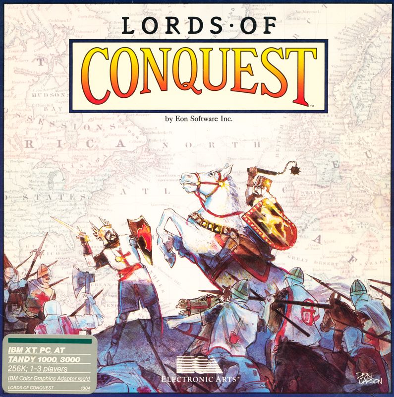 Front Cover for Lords of Conquest (DOS)