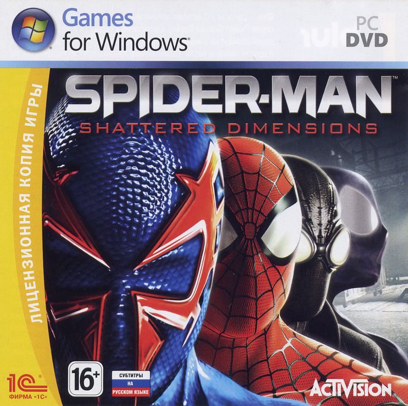Front Cover for Spider-Man: Shattered Dimensions (Windows)