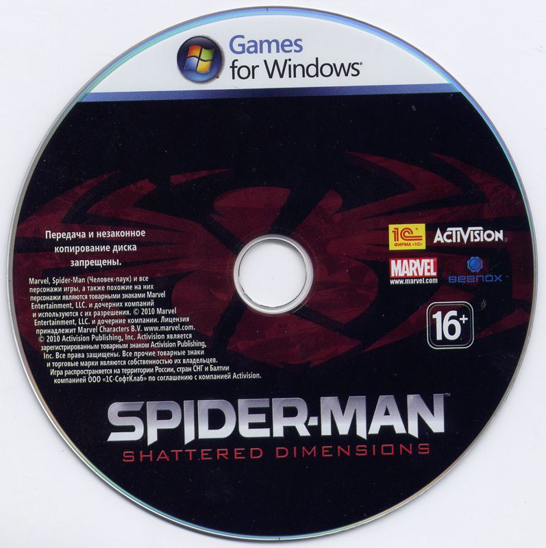 Media for Spider-Man: Shattered Dimensions (Windows)