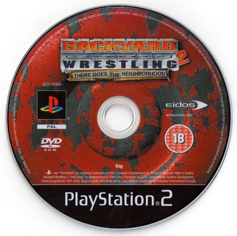 Media for Backyard Wrestling 2: There Goes the Neighborhood (PlayStation 2)