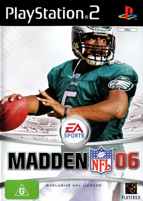 Front Cover for Madden NFL 06 (PlayStation 2)