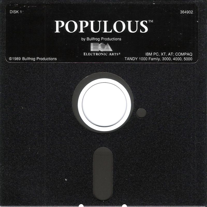 Media for Populous (DOS) (Dual Media Release): Disk (1/1)