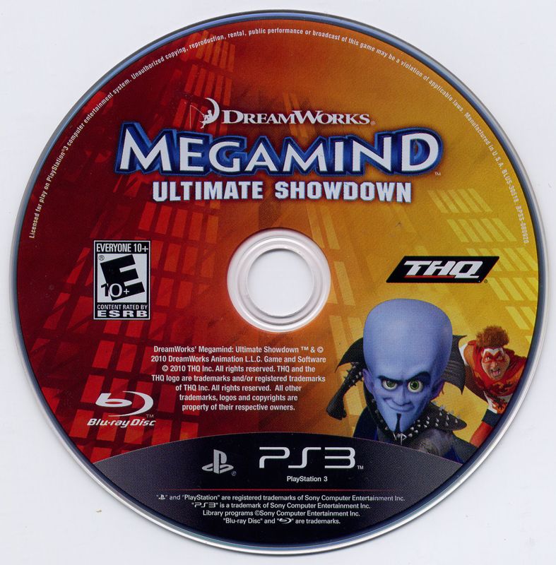 Media for Megamind: Ultimate Showdown (PlayStation 3)