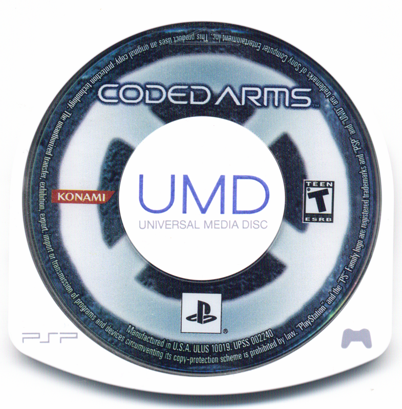 Media for Coded Arms (PSP)