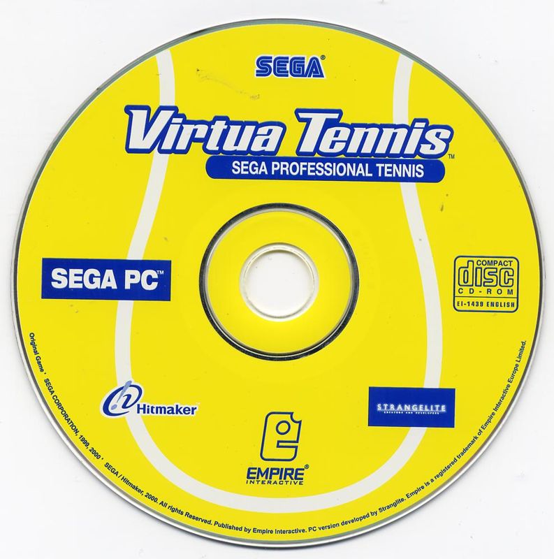 Media for Virtua Tennis (Windows)