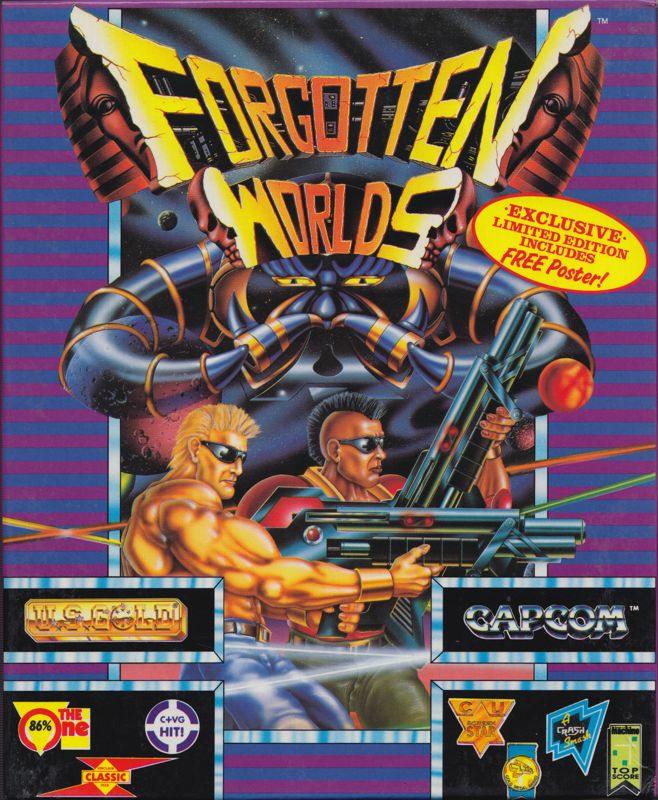 Front Cover for Forgotten Worlds (Atari ST) (Limited Edition)