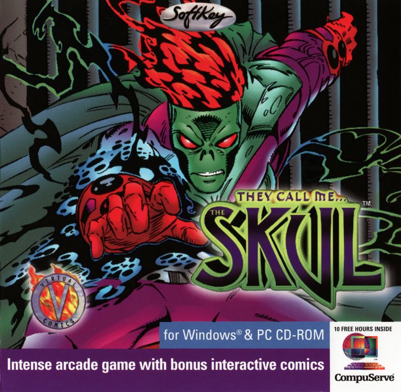 Front Cover for They Call Me... The Skul (DOS and Windows)