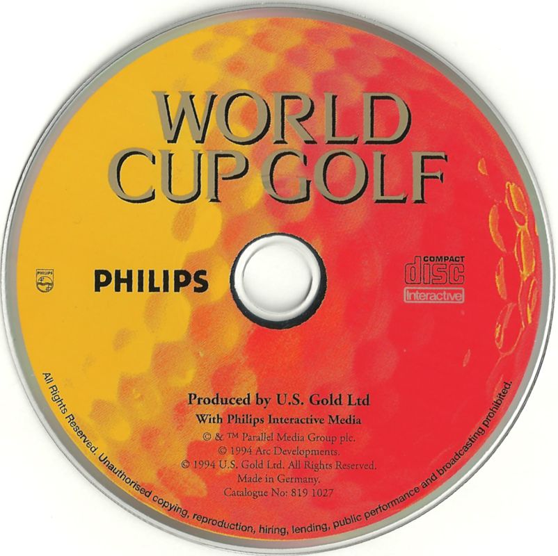 Media for World Cup Golf: Hyatt Dorado Beach (CD-i)