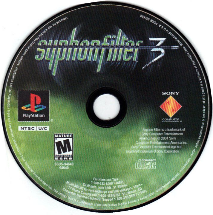 Syphon Filter 3 (2001) - MobyGames