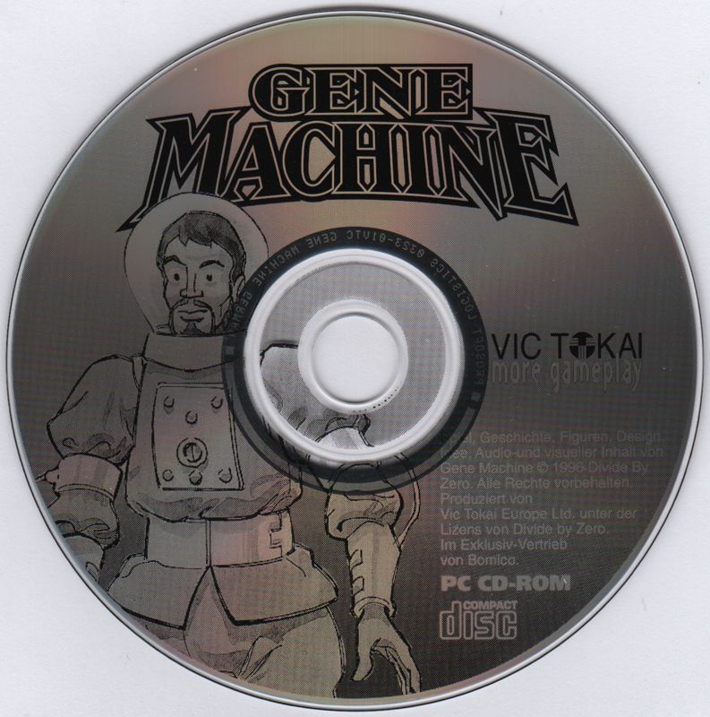 Media for The Gene Machine (DOS)