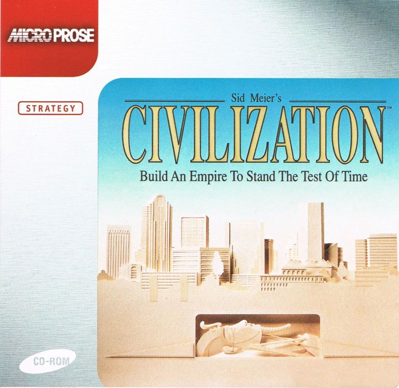 Front Cover for Sid Meier's Civilization (DOS) (Hasbro Interactive Classics release)
