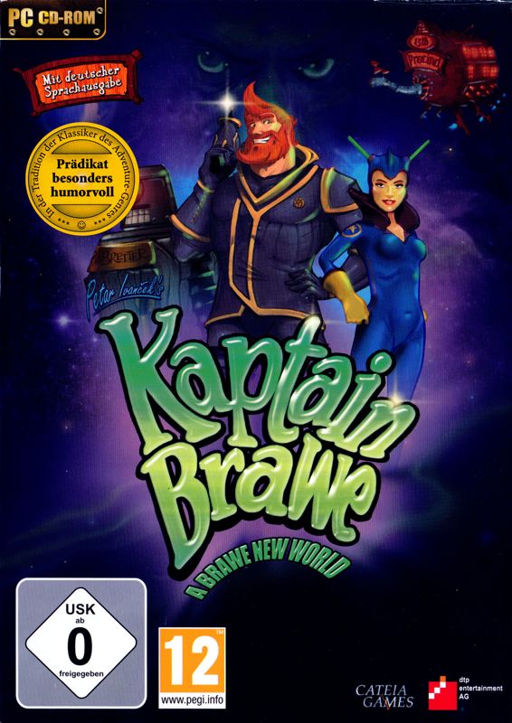 Front Cover for Kaptain Brawe: A Brawe New World (Windows)