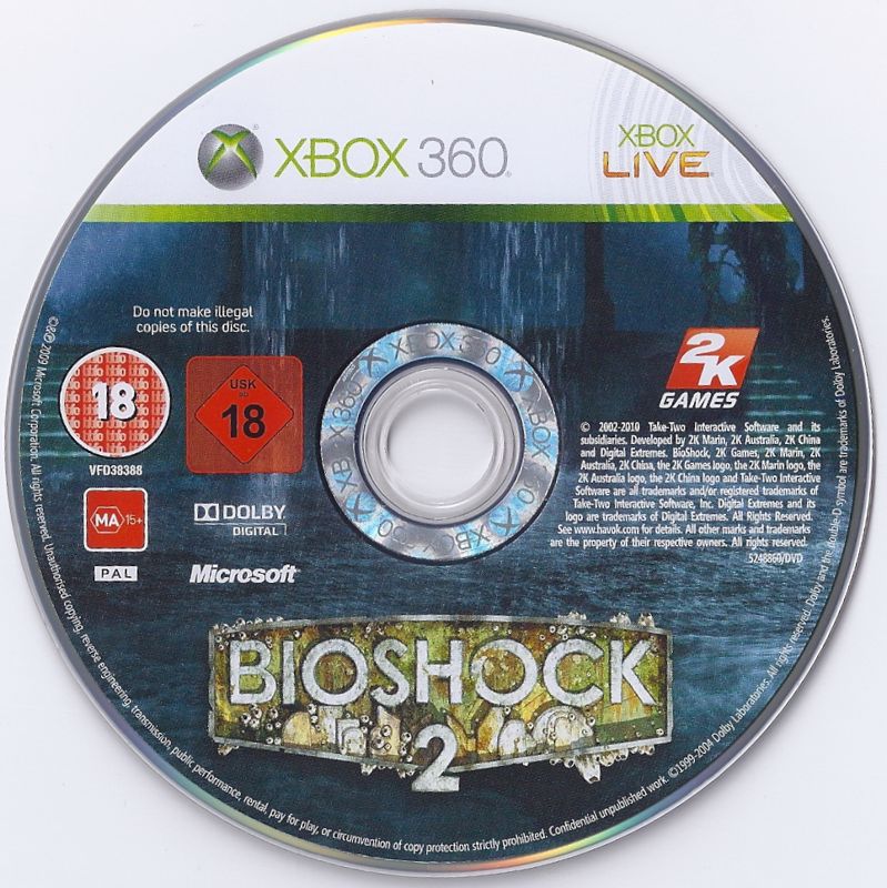 Media for BioShock 2 (Xbox 360)