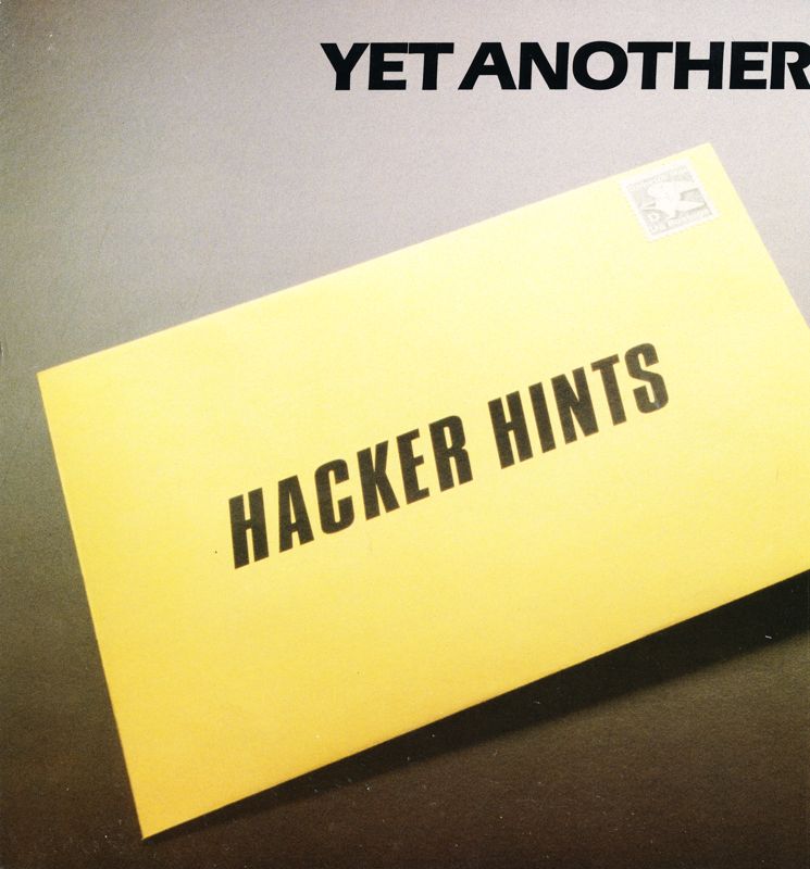 Inside Cover for Hacker (DOS): Left Side