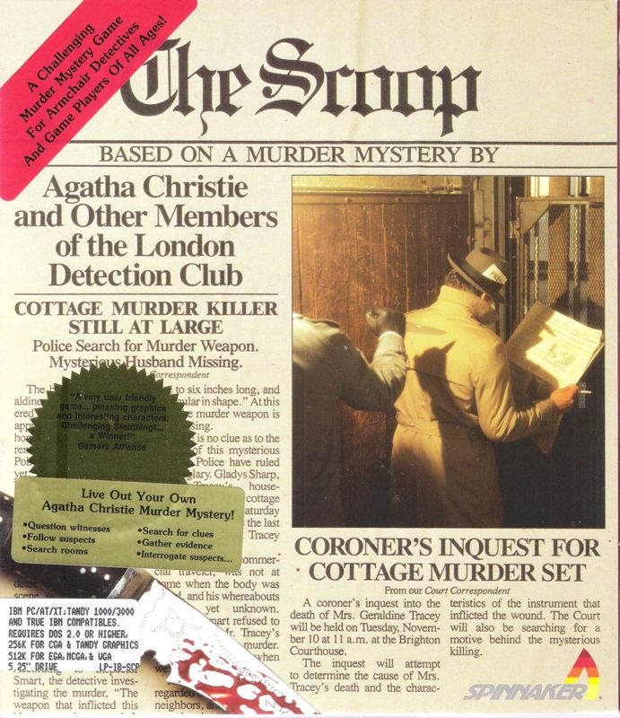 Front Cover for The Scoop (DOS)