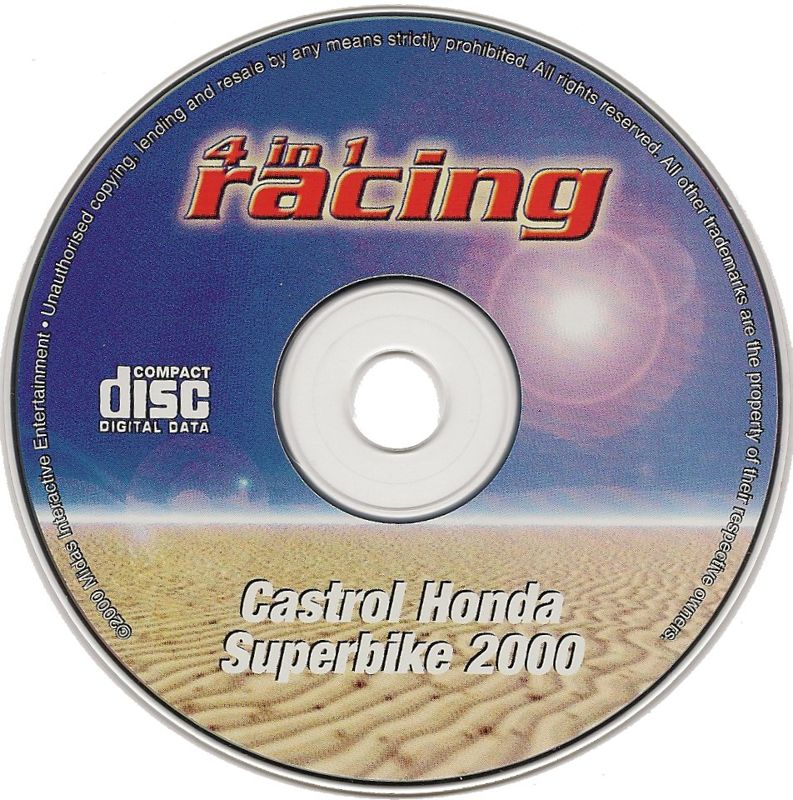 Media for 4 in 1 Racing (Windows): Castrol Honda Superbike 2000