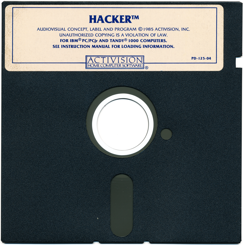 Media for Hacker (DOS): 1 of 1