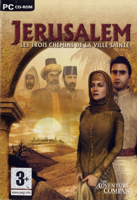 Front Cover for Jerusalem: The Three Roads to the Holy Land (Windows) (The Adventure Company release (2003))
