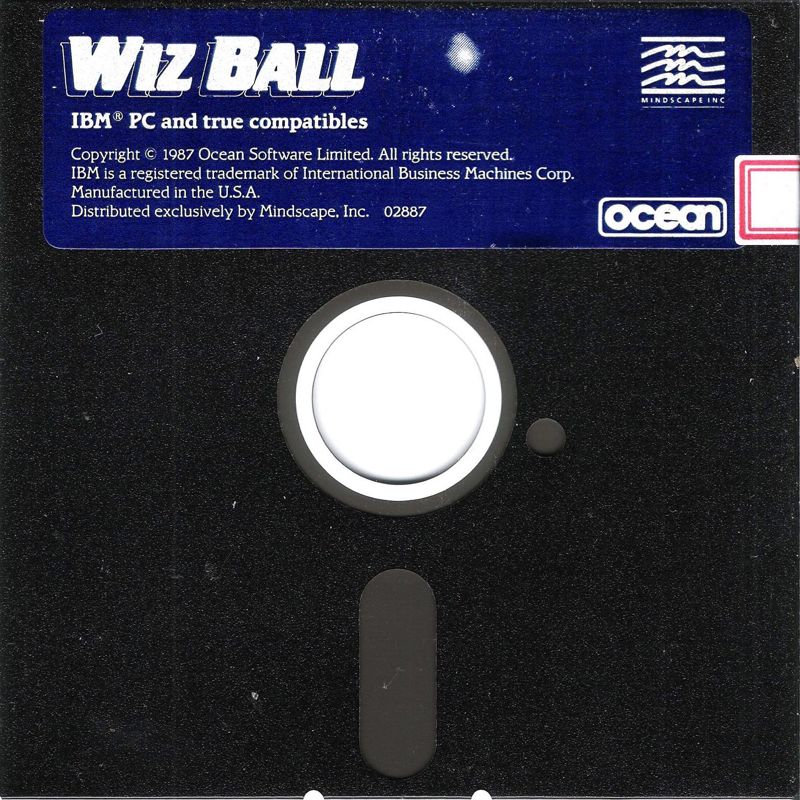 Media for Wizball (DOS) (Thunder Mountain / Mindscape release)