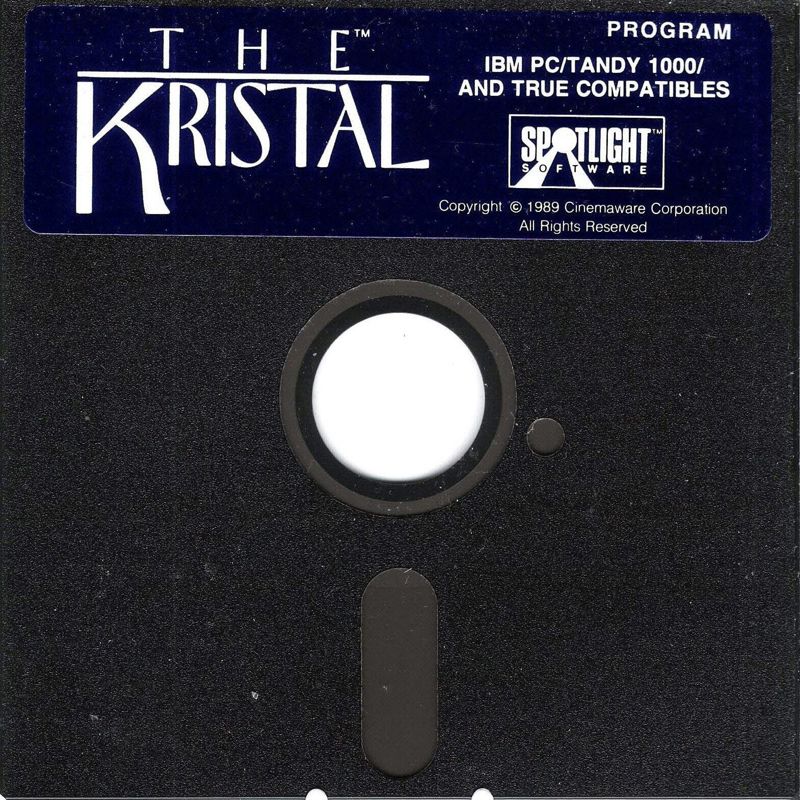 Media for The Kristal (DOS): Disk (1/6) -- Program Disk