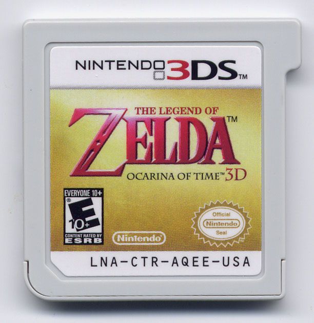 Media for The Legend of Zelda: Ocarina of Time 3D (Nintendo 3DS)