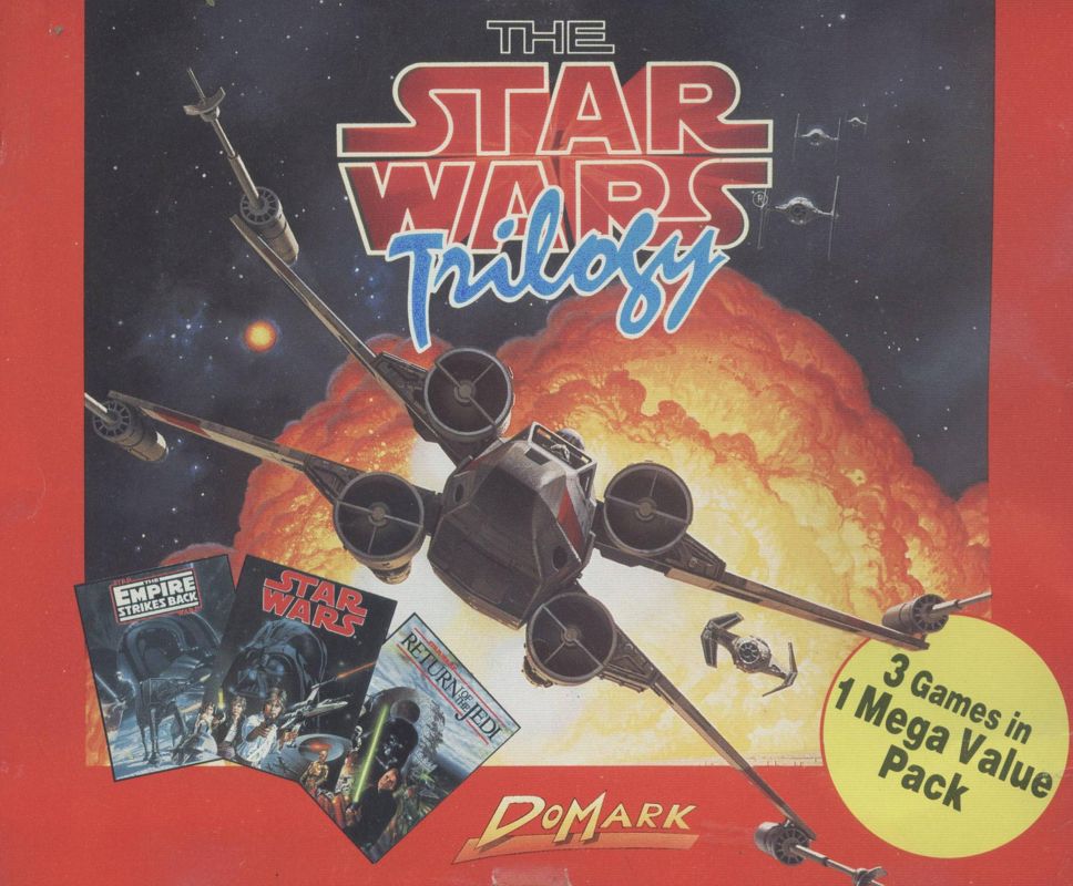 Front Cover for The Star Wars Trilogy (Commodore 64)