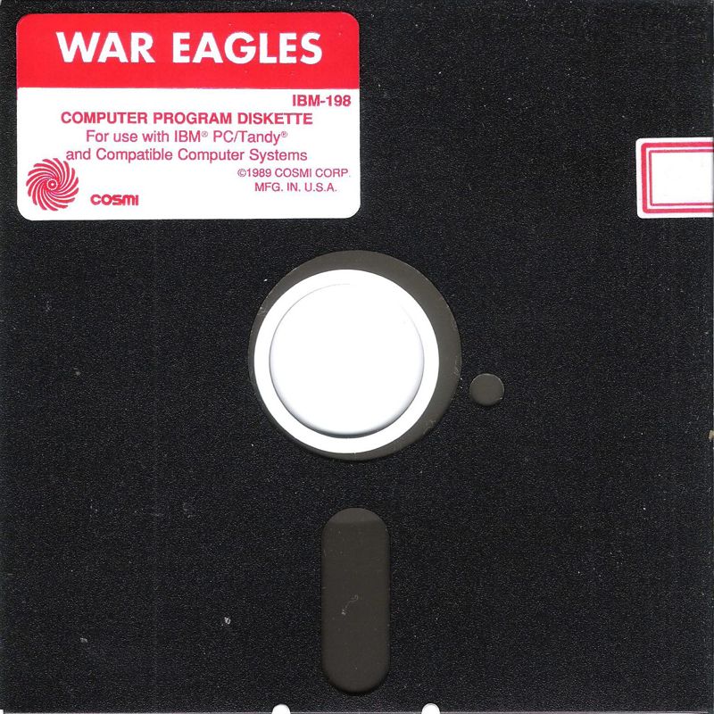 Media for War Eagles (DOS) (5.25" Release)