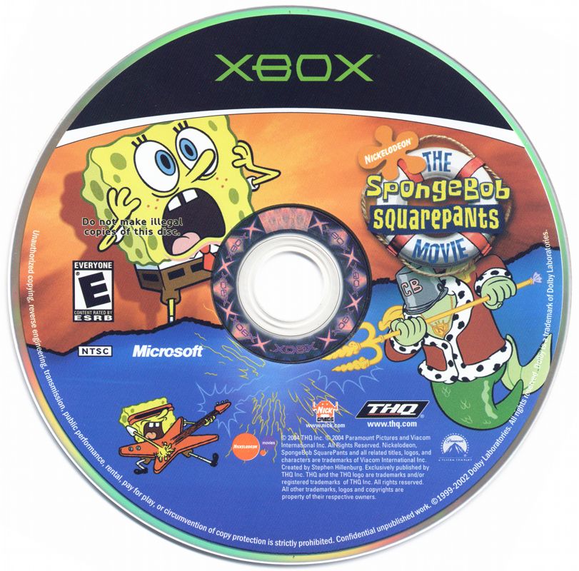 Media for The SpongeBob SquarePants Movie (Xbox)