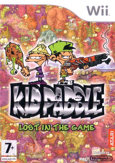 Front Cover for Kid Paddle: Lost in the Game (Wii)