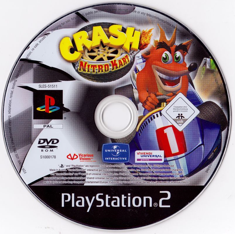 Media for Crash Bandicoot Action Pack (PlayStation 2)