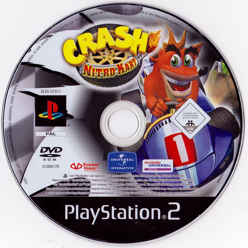 Sony PlayStation 2 Crash Bandicoot Action Pack Video Games for