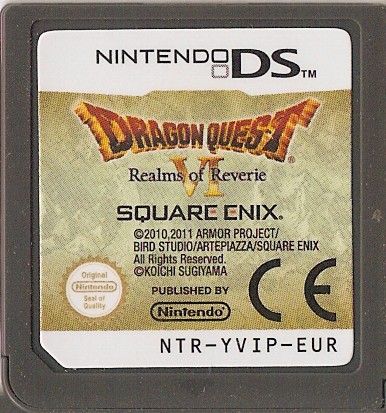 Media for Dragon Quest VI: Realms of Revelation (Nintendo DS)