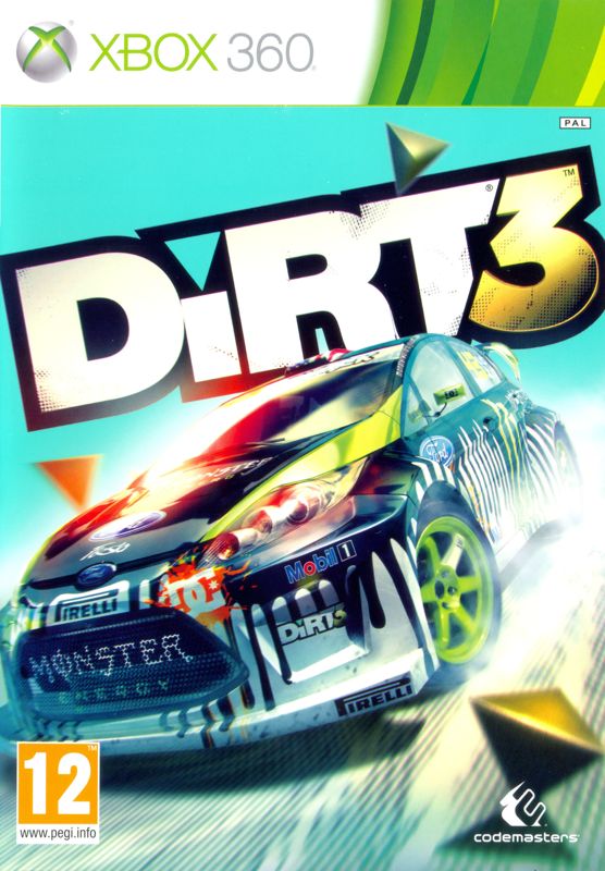 Front Cover for DiRT 3 (Xbox 360)