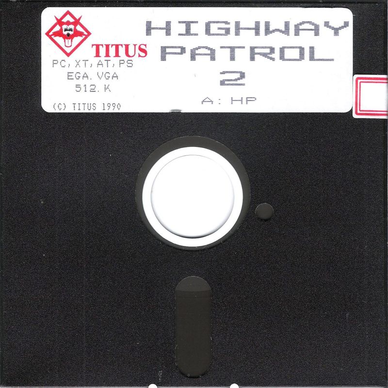 Media for Highway Patrol II (DOS): EGA/VGA Disk