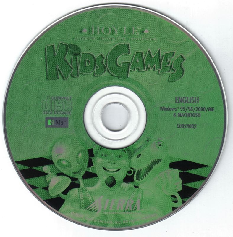Media for Hoyle Kids Games (Macintosh and Windows)