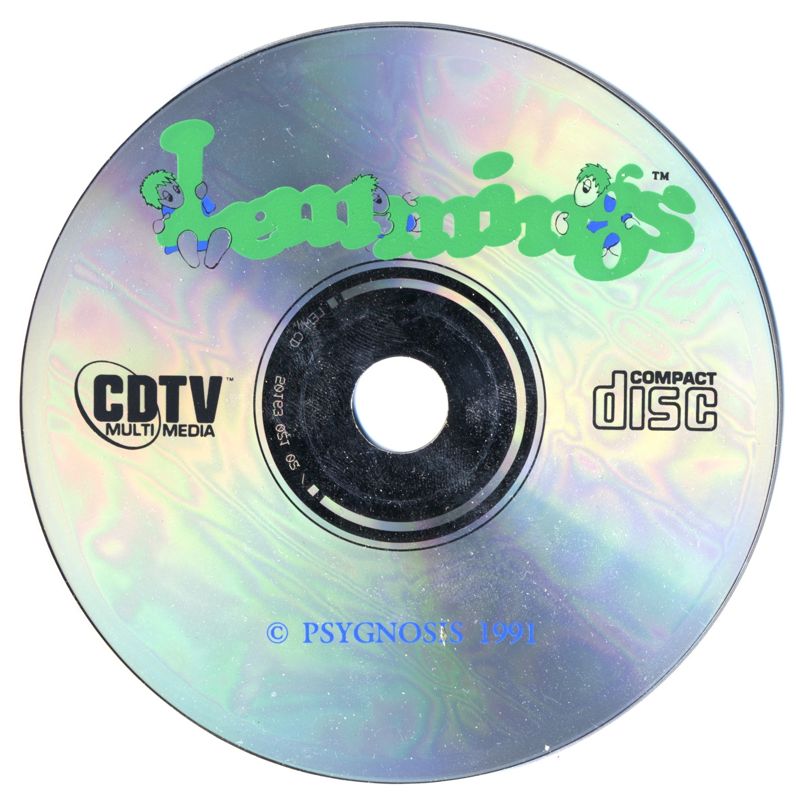 Media for Lemmings (CDTV)
