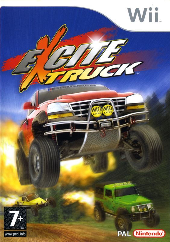 Front Cover for Excite Truck (Wii)