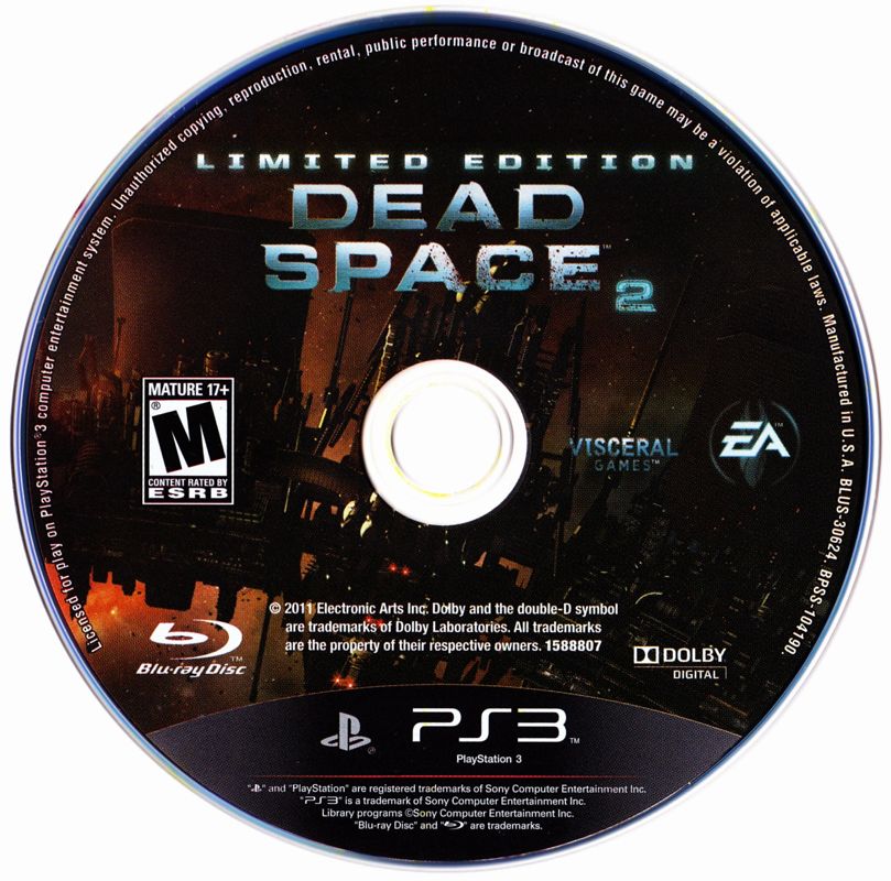 Dead Space 2: Limited Edition cover or packaging material - MobyGames