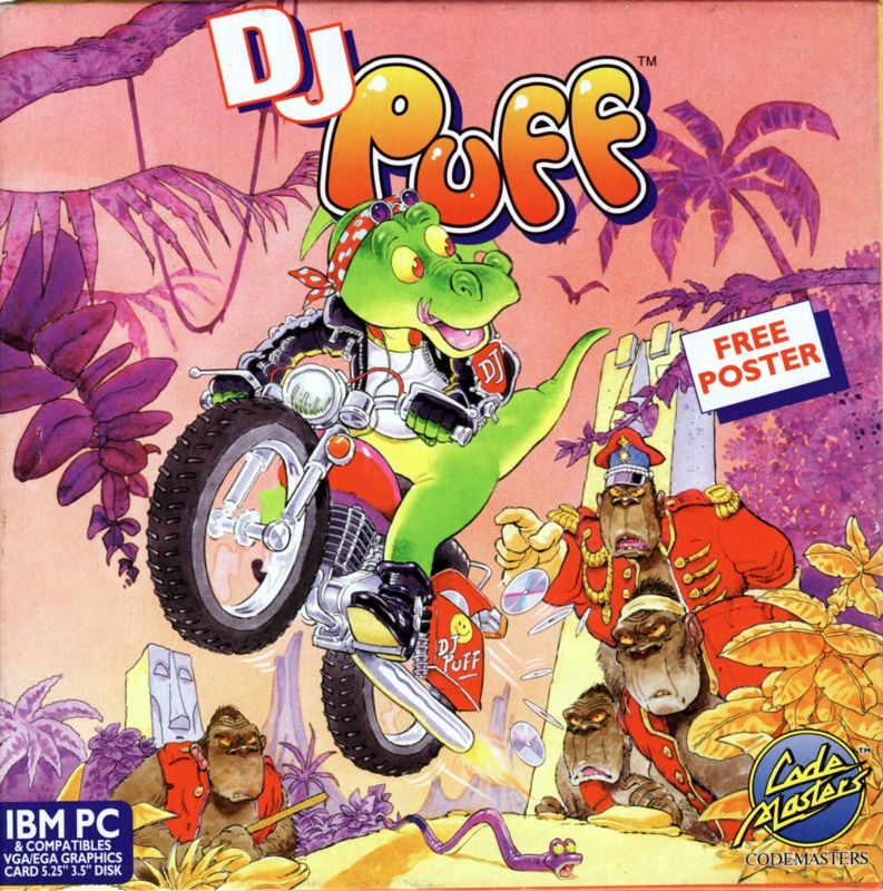 Front Cover for DJ Puff (DOS)