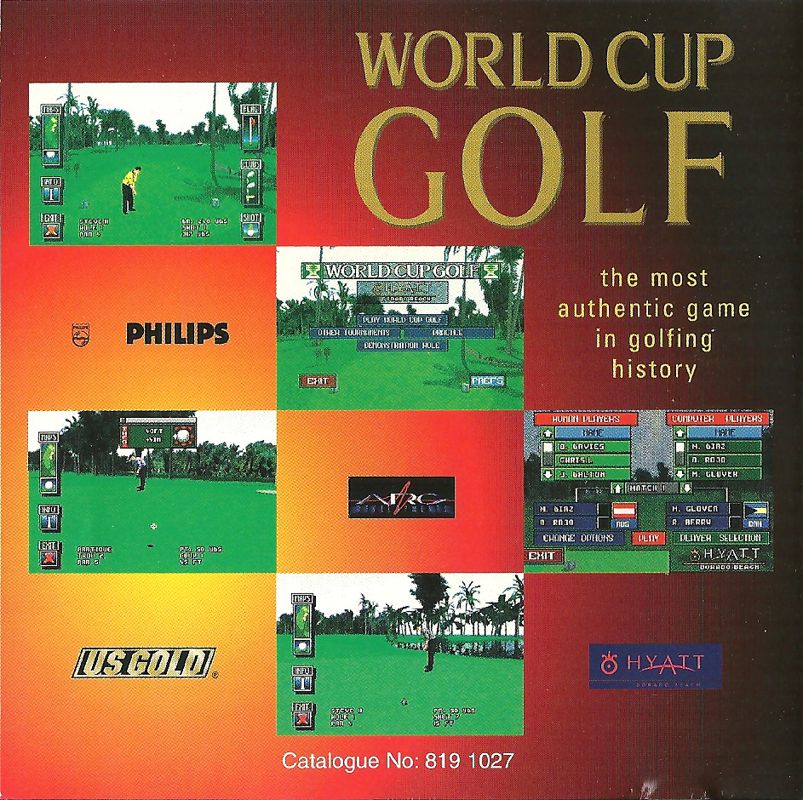 Inside Cover for World Cup Golf: Hyatt Dorado Beach (CD-i): Right Inlay