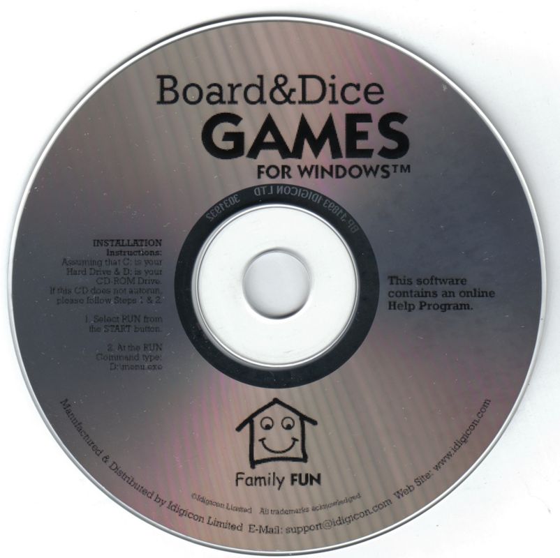 Media for Board & Dice Games For Windows (Windows)