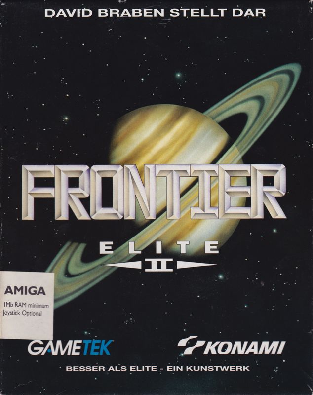 Front Cover for Frontier: Elite II (Amiga)