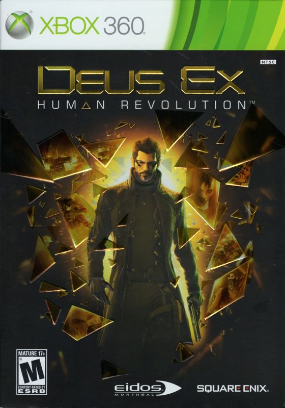 Front Cover for Deus Ex: Human Revolution (Xbox 360)