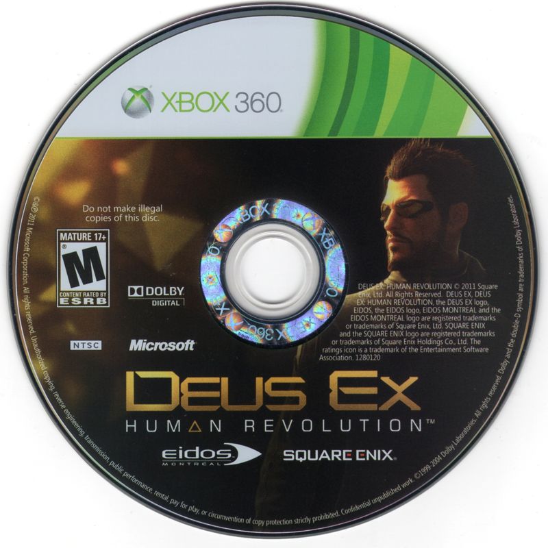 Media for Deus Ex: Human Revolution (Xbox 360)