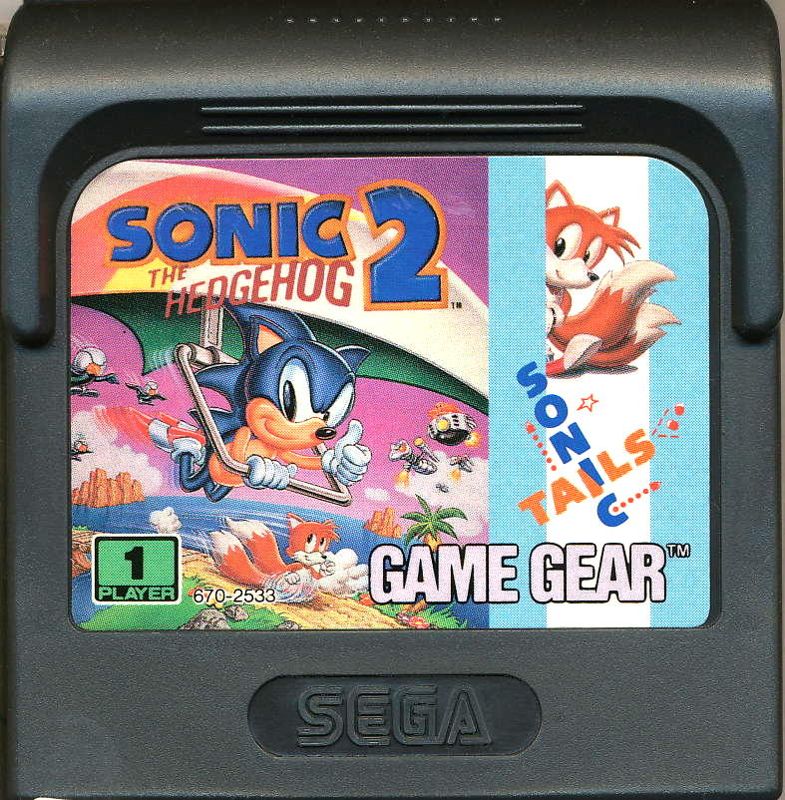 Media for Sonic the Hedgehog 2 (Game Gear) (Majesco Sales re-release)